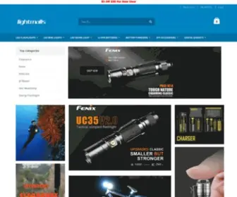 Lightmalls.com(Professional LED Flashlights Bicycle lights At Right Price) Screenshot