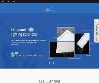 Lightman-Led.com(Led Lighting) Screenshot