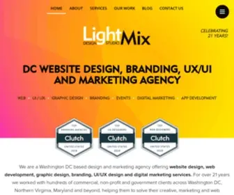 Lightmix.com(Web Design) Screenshot