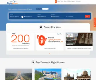 Lightmytrip.com(Lightmytrip) Screenshot