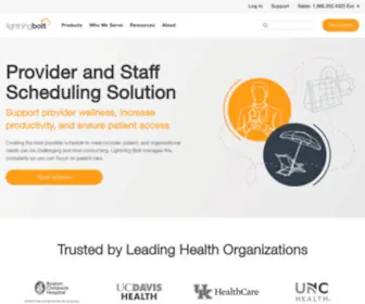 Lightning-Bolt.com(Provider Scheduling & Healthcare Workforce Management) Screenshot