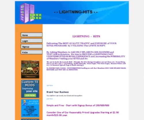 Lightning-Hits.com(Lightning Hits) Screenshot
