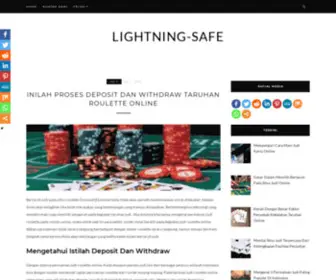 Lightning-Safe.com(Lightning Safe) Screenshot