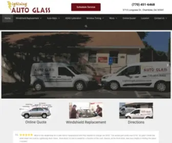 Lightningautoglass.com(Auto Glass and Windshield Replacement) Screenshot