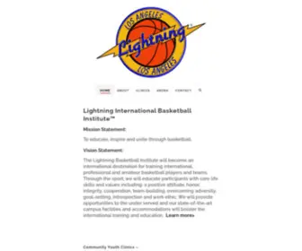 Lightningbasketball.org(lightningbasketball) Screenshot