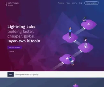 Lightning.engineering(Lightning labs) Screenshot