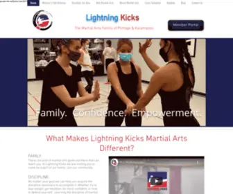 Lightningkicks.com(Jiujitsu) Screenshot