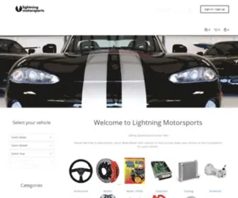 Lightningmotorsports.biz(Lightningmotorsports) Screenshot