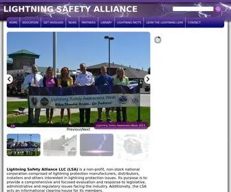 Lightningsafetyalliance.com(Lightning Safety Alliance) Screenshot