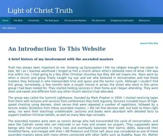 Lightofchristtruth.com(Light of Christ Truth) Screenshot