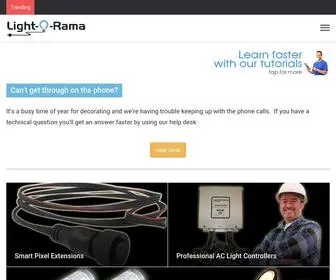 Lightorama.com(Light-O) Screenshot