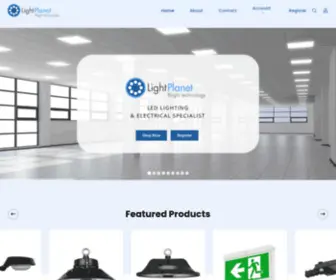 Lightplanet.com.au(Light Planet) Screenshot