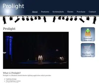 Lightpro.co.nz(Theatrical Lighting Solution) Screenshot