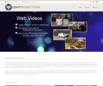 Lightproductions.com(Light Productions) Screenshot