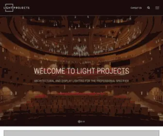 Lightprojects.co.uk(Interior Lighting) Screenshot