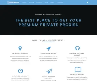 Lightproxies.com(Light Proxies) Screenshot