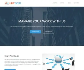 Lightracers.in(Lightracers Consulting Services Private Limited) Screenshot