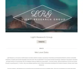 Lightresearchgroup.com(Focus Group) Screenshot