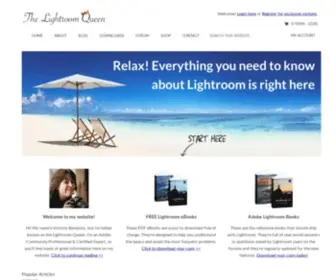 Lightroomqueen.com(The Lightroom Queen) Screenshot