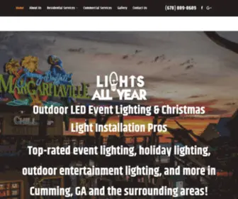 Lightsallyear.com(Lights All Year) Screenshot