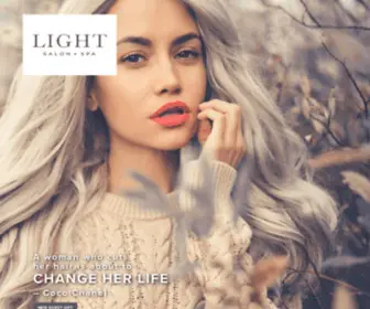 Lightsalon.com(Light Salon and Spa) Screenshot