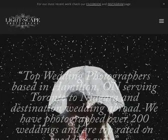 Lightscapephotography.ca(Hamilton Wedding Photographers) Screenshot