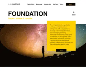 Lightship.foundation(Lightship Foundation) Screenshot