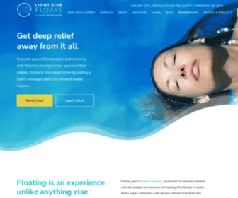 Lightsidefloats.com(Flotation Therapy in Frederick) Screenshot