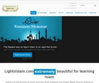 Lightsislam.com(Lights Islam) Screenshot