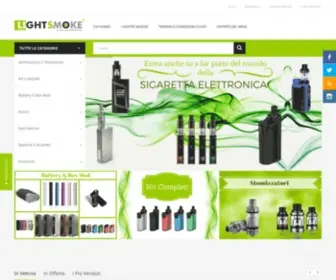 Lightsmoke.net(Atomizzatori, Kit Completi, Box Mod, Liquidi e Aromi) Screenshot