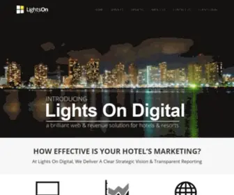 Lightsondigital.com(Lights On Digital) Screenshot