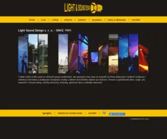 Lightsound.cz(SINCE 1991) Screenshot