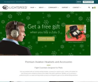 Lightspeedaviation.com Screenshot