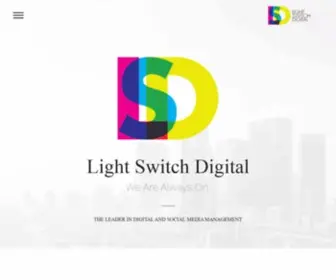 Lightswitchdigital.com(Always On) Screenshot