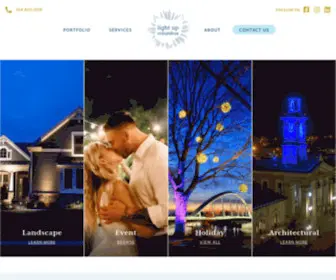 Lightupcolumbus.com(Landscape, Event, Holiday, and Architectural Lighting) Screenshot