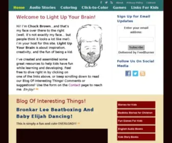 Lightupyourbrain.com(Light Up Your Brain) Screenshot