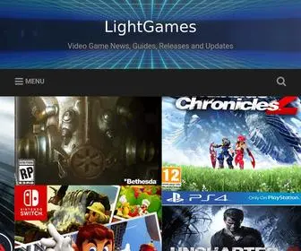 Lightvideogames.org(Video Game News) Screenshot