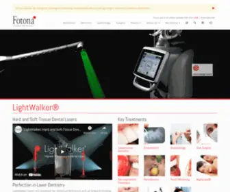 Lightwalkerlaser.com(LightWalker Line) Screenshot