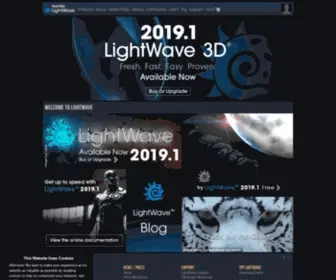 Lightwave3D.com(When time) Screenshot