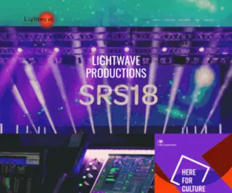 Lightwaveproductions.co.uk(LIGHTWAVE) Screenshot