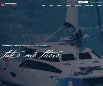 Lightwaveyachts.com(Lightwave Yachts Australia) Screenshot