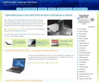 Lightweightlaptops.co.uk(Lightweight Laptops Reviews Cheap Laptops) Screenshot