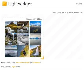 Lightwidget.com(Responsive widget for Instagram) Screenshot