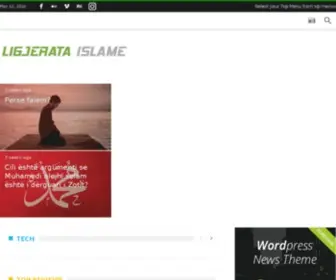 Ligjerataislame.com Screenshot