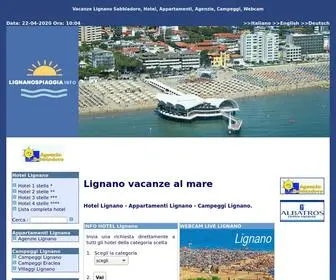 Lignanospiaggia.info(Lignano appartamenti) Screenshot