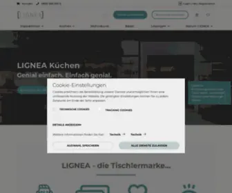 Lignea24.com(Die Tischlermarke) Screenshot