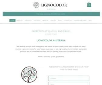 Lignocolor.com.au(Furniture Painting) Screenshot