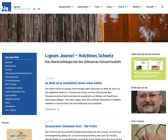 Lignum.ch(Lignum) Screenshot