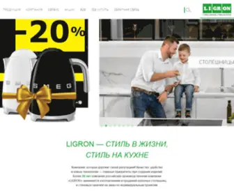 Ligron.ru(Компания Лигрон) Screenshot