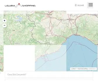 Liguriashopping.it(Liguria Shopping) Screenshot